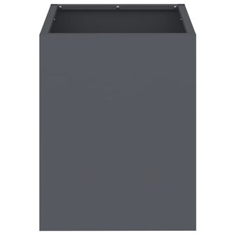 Tuin Bloempot Antraciet 50 x 32 x 40 cm Koudgewalst staal 4