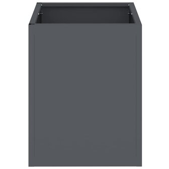 Tuin Bloempot Antraciet 50 x 32 x 40 cm Koudgewalst staal 5