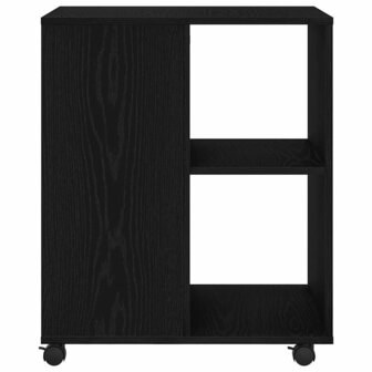 Opbergkast 60x53x72,5 cm bewerkt hout zwart eikenkleurig 4