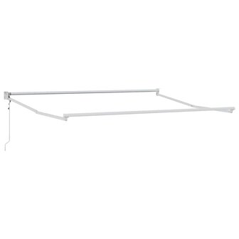 Luifel automatisch uitschuifbaar 300x250 cm lichtgrijs 4