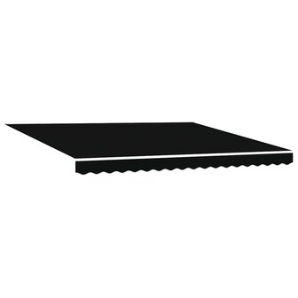Luifel automatisch uitschuifbaar 400x300 cm zwart 4