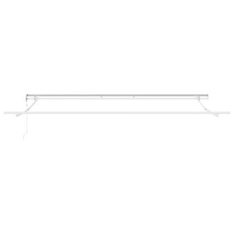 Luifel automatisch uitschuifbaar 400x300 cm lichtgrijs 5
