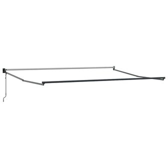 Luifel automatisch uitschuifbaar 400x300 cm lichtgrijs 4