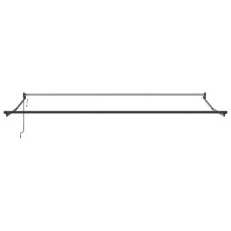 Luifel automatisch uitschuifbaar 400x300 cm lichtgrijs 6