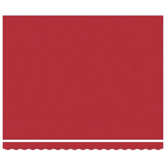 Luifel automatisch uitschuifbaar 400x300 cm rood 6