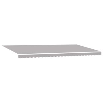 Luifel automatisch uitschuifbaar 600x350 cm lichtgrijs 4