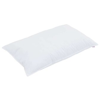 Kussens met kussen 2 pcs Wit 40 x 80 cm 130gsm 100% katoen 3