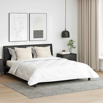 Dekbed met kussen 3 pcs Wit 200 x 220 cm Microfibre 1