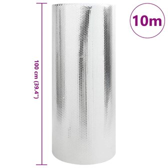 Warmtereflector voor radiator dubbelzijdig 1x10 m 5