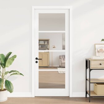 Binnendeur met Glas &amp;apos;ORKDAL&amp;apos;Wit 83x211x4 cm 1