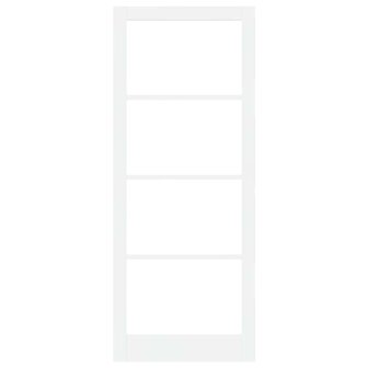 Binnendeur met Glas &amp;apos;ORKDAL&amp;apos;Wit 93x232x4 cm 5