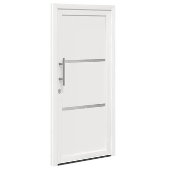 Voordeur Wit 108 x 208 cm PVC 3