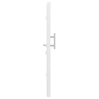 Voordeur Wit 108 x 208 cm PVC 7