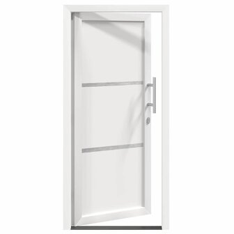 Voordeur Wit 98 x 208 cm PVC 4