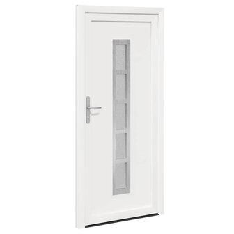 Voordeur Wit 98 x 208 cm PVC 3