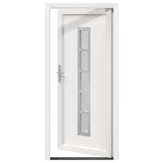 Voordeur Wit 98 x 208 cm PVC 4