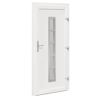 Voordeur Wit 98 x 208 cm PVC 8