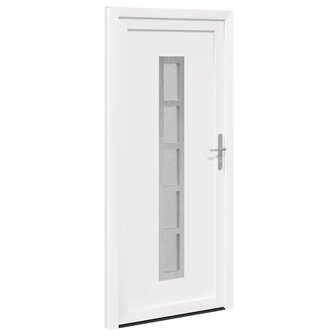 Voordeur Wit 108 x 208 cm PVC 3