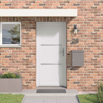 Voordeur Wit 98 x 208 cm PVC 1
