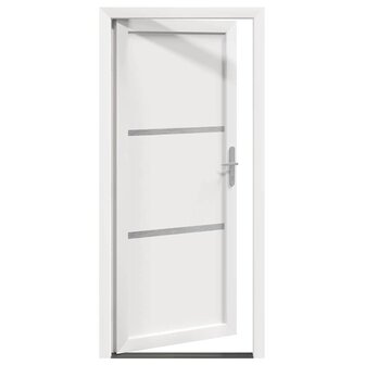 Voordeur Wit 98 x 208 cm PVC 4