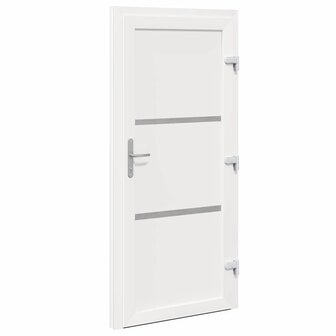 Voordeur Wit 98 x 208 cm PVC 8