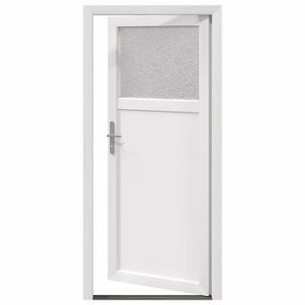 Voordeur Wit 98 x 198 cm PVC 4
