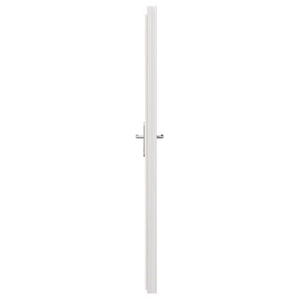 Voordeur Wit 98 x 198 cm PVC 6