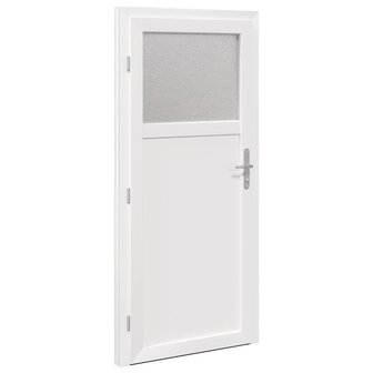Voordeur Wit 98 x 198 cm PVC 7