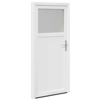Voordeur Wit 98 x 198 cm PVC 3