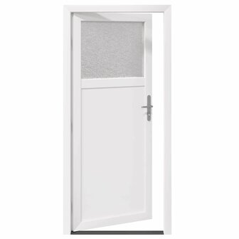 Voordeur Wit 98 x 198 cm PVC 4