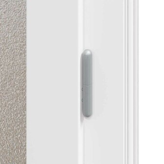 Voordeur Wit 98 x 198 cm PVC 8