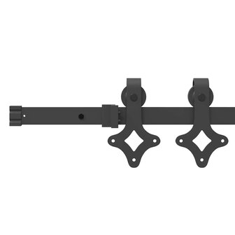 Schuifdeur met Hardware Set &amp;apos;ORKDAL&amp;apos;Massief Hout 6