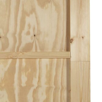 Schuifdeur met Hardware Set &amp;apos;ORKDAL&amp;apos;Massief Hout 7