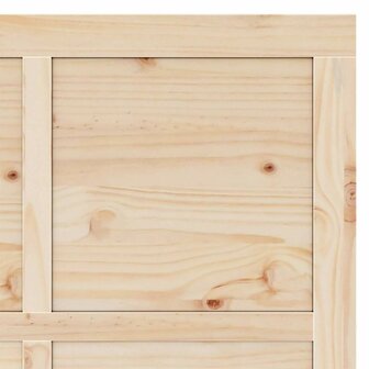 Schuifdeur Bruin 80 x 208 cm Massief grenenhout 7
