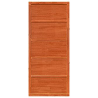 Schuifdeur Gewaxte Bruin 90x208 cm Massief Hout Ceder 3