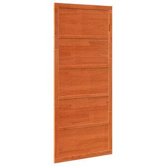 Schuifdeur Gewaxte Bruin 90x208 cm Massief Hout Ceder 5