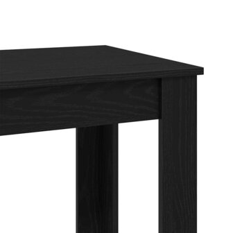 Bartafel 102x50x103,5 cm bewerkt hout zwart eikenkleurig 7