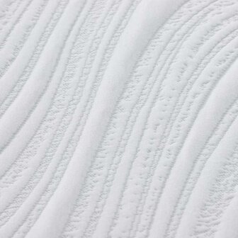 Matrassen Wit, Grijs 90 x 190 cm 100% polyester jacquard stof 8