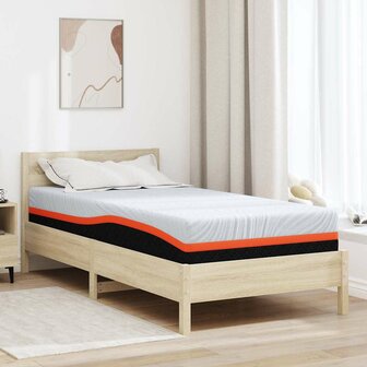 Matrassen Wit, Grijs 120 x 200 cm 100% polyester jacquard stof 1