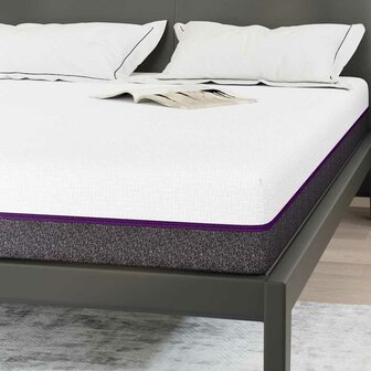 Matrassen Geometrisch Wit en Grijs 100% polyester jacquard stof 7