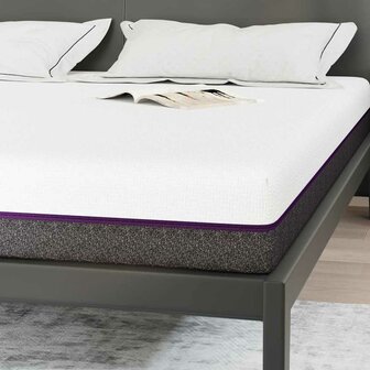 Matrassen Geometrisch Wit en Grijs 100% polyester jacquard stof 7