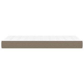 Pocketveringmatras voor kinderen 80x160 cm stof taupe 4