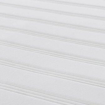 Pocketveringmatras medium 80x200x20 cm stof lichtgroen grijs 8