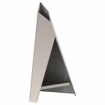 Vuurplaats Piramide Zwart 58x36x100 cm van Staal 3