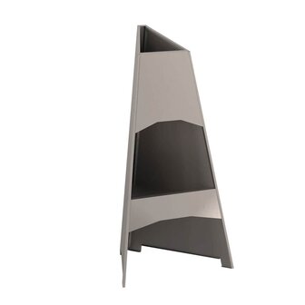 Piramide Vuurplaats 50x45x95 cm Weerbestendig Staal 3