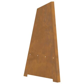 Piramide Vuurplaats 50x45x95 cm Weerbestendig Staal 5