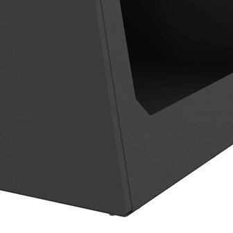 Vuurplaats Pyramid Zwart 50x50x51 cm Staal 4
