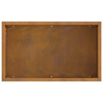 Vuurplaats Rechthoekig 50x30x40 cm Weerbestendig Staal 7
