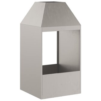 Vuurkorf 50x50x100 cm cortenstaal 3