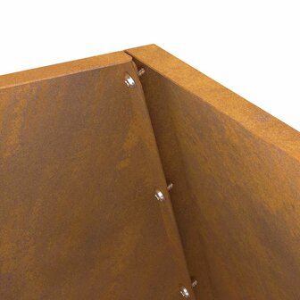Vuurkorf 50x50x100 cm cortenstaal 7